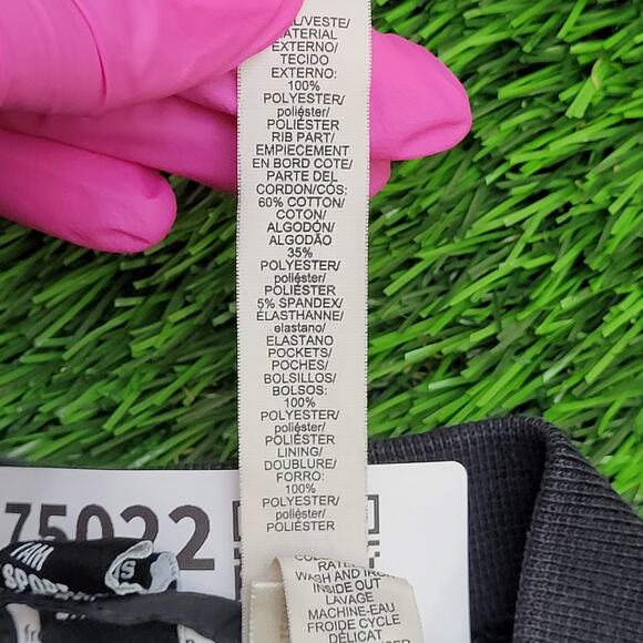 ADIDAS Jacket Womens Small 18x19 Black Lined - Picture 6 of 15